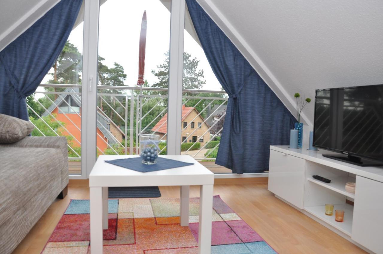 Ferienhaus Mueritzzauber / 1 Zimmer Dachgeschoss-Appartement Röbel Zewnętrze zdjęcie